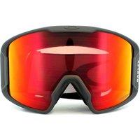 Oakley Men's Line Miner OO7070-02 Matt Black Prizm Torch Iridium Ski Goggles