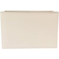 Happy Homewares Contemporary & Stylish Linen Fabric Lamp Shade in Cream | Size: 12 inches