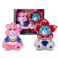 Basic Fun Care Bears x Stranger Things - Cheer as Eleven / Grumpy as Demogorgon