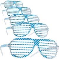 tectake Party Glasses in Blue