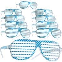 tectake Party Glasses in Blue
