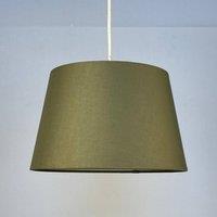 K LIVING 10" SAGE TAPERED DRUM SHADES in Green