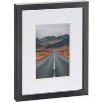 Nicola Spring Photo Frame with 4 x 6 Mount - 8 x 10 - Ivory Mount in Black