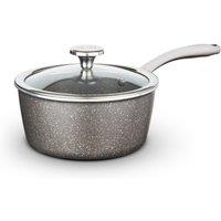 Tower Cerastone Pro Saucepan, 22cm Forged Aluminium Non-Stick T900217 in Metallics