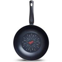 Tower Smart Start Classic 28cm Aluminium Wok T700306 in Black