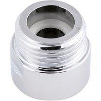 Balterley Flow Regulator Suitable with Any Shower Hose Option Chrome 20 x 20mm in Silver