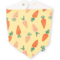 Kite Baby Happy Carrot Bib in Yellow