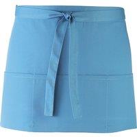 Premier Colours 3 Pocket Apron Workwear Pack of 2 in Turquoise