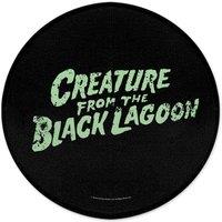 Universal Monsters Creature From The Black Lagoon Logo Round Bath Mat | Size: 70 cm