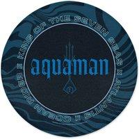 DC Comics Aquaman Ocean Raider Round Bath Mat in Black | Size: 70 cm