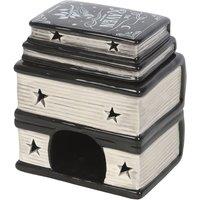Something Different Book Of Spells Oil Burner in Black