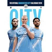 Manchester City FC 2026 A3 Wall Calendar