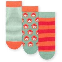 Kite Men's Orangutan Socks in Green | Size: 3.5-5