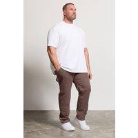 BadRhino Men's Straight Leg Carpenter Jeans in Brown | Size: 42S