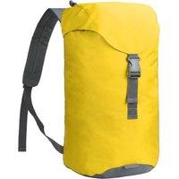 Derby Of Sweden Men's Sport Flap Closure Backpack in Yellow