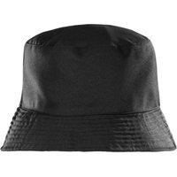 Result Recycled Men's Reversible Bucket Hat in Black | Size: S/M