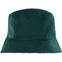 Result Recycled Men's Reversible Bucket Hat in Bottle Green | Size: S/M