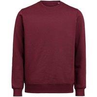 Untagged Movement Men's Crew Neck Regular Sweatshirt in Maroon | Size: 2XL