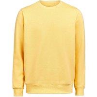 Untagged Movement Men's Crew Neck Regular Sweatshirt in Yellow | Size: Large