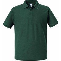 Russell Men's Authentic Polo Shirt in Bottle Green | Size: Medium
