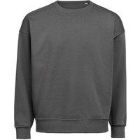 Untagged Movement Men's Crew Neck Loose Fit Sweatshirt in Charcoal | Size: 2XL