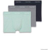 Calvin Klein Men's Relaxed Fit Trunk 3Pk Multi | Size: Medium