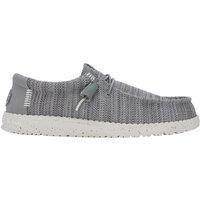 HEY DUDE Men's Wally Stretch Sox Grey | Size: 10