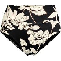 Lands' End Women's Foldover Bikini Bottoms in Jet Black | Size: 16