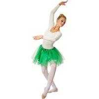 tectake Women's Tutu Skirt in Green | Size: S/M