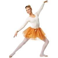 tectake Women's Tutu Skirt in Gold | Size: 2XL