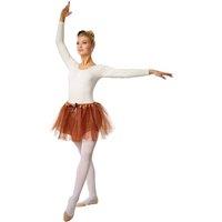 tectake Women's Tutu Skirt in Brown | Size: 2XL