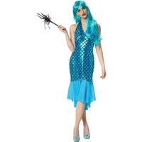 tectake Costumes Fantasy Women's Mermaid 1 in Blue | Size: 2XL
