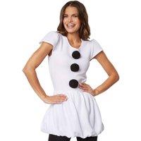 tectake Women's Snowwoman in White | Size: XL
