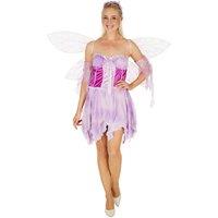 tectake Women's Enchanting Fairy Costume in Pink | Size: Small