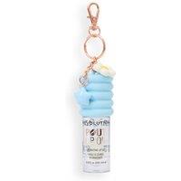 Revolution Women's Pout Lip Oil Lychee Clear With Charm 4.6ml in Blue