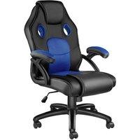 tectake Gaming Chair Mike in Blue
