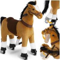 tectake Rocking Horse 85 Cm - Light Brown