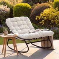 Artemis Home Solace Outdoor Rocking Chair in Beige
