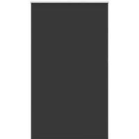 Berkfield Home Roller Blind Blackout Black 125x230 cm Fabric Width 121.6 cm Polyester