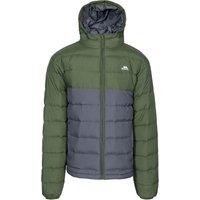 Trespass Men's Oskar Padded Jacket in Dark Green | Size: XS
