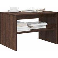 Berkfield Home TV Cabinet Brown Oak 60x40x40 cm Engineered Wood | Size: 60 x 40 x 40 cm