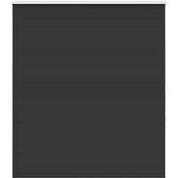 Berkfield Home Roller Blind Blackout Black 120x150 cm Fabric Width 116.6 cm Polyester