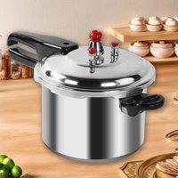Nordara 3 Litre Pressure Cooker Home Multi cook in Silver | Size: Small