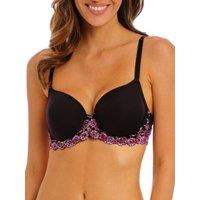 Wacoal Women's Embrace Lace Contour Bra in Black | Size: 34E
