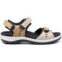 Hotter Women's Wide 'Walk II' Sandals in Camel | Size: 7