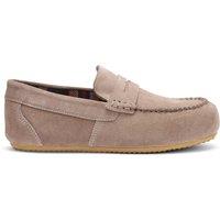 Hotter Women's 'Serene' Suede Slippers in Taupe | Size: 3