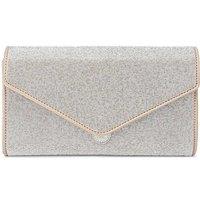 Carvela Women's 'Spiral Envelope Clutch' Bag in Silver