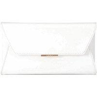 Carvela Women's 'Spirit Clutch' Patent Bag in White