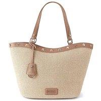 Carvela Women's 'Amalfi Stone Tote' Bag in Beige