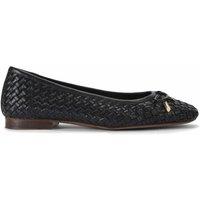 KG Kurt Geiger Women's 'Nora' Leather Flats in Black | Size: 3